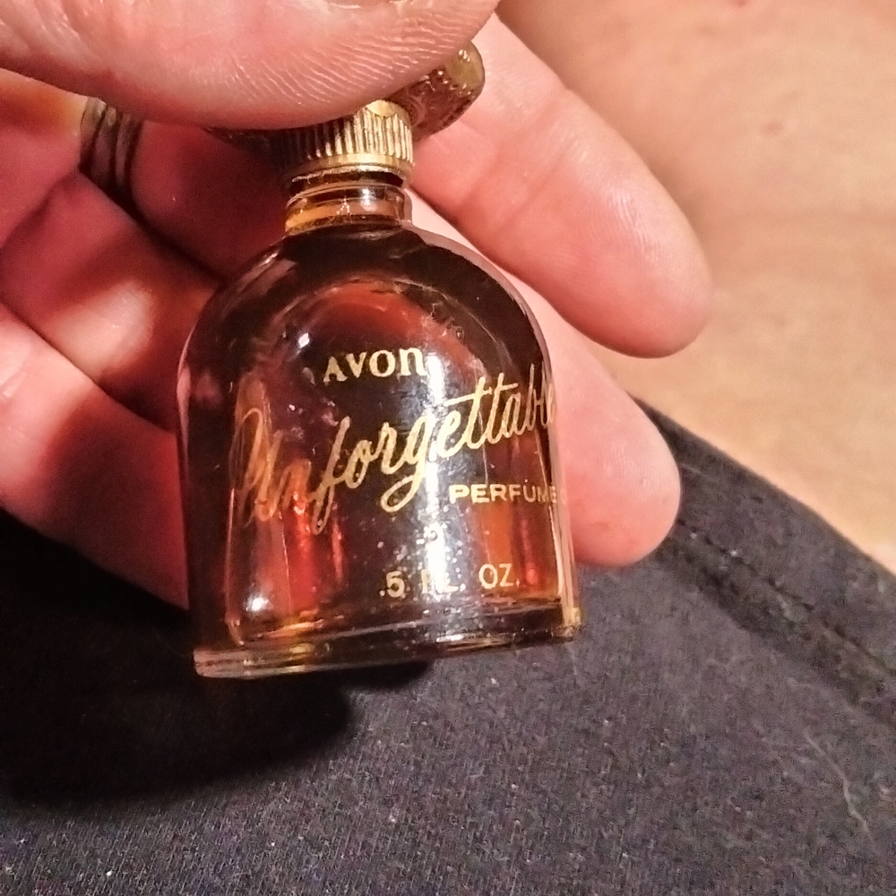 Avon Unforgettable Perfume Bottle